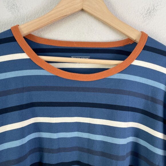 Pendleton Womens Medium Striped Long Sleeve Cotton T Shirt Crew Neck Top - Picture 8 of 11